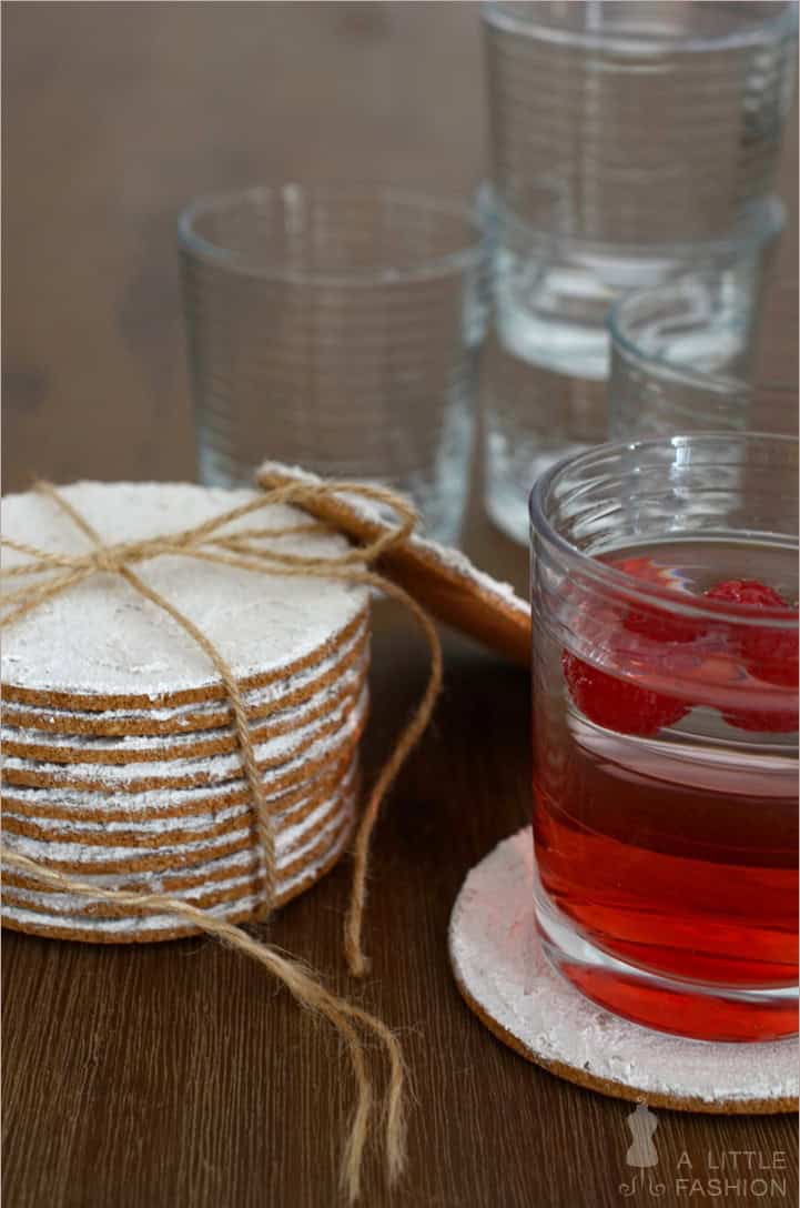 [DIY] Maritime Glas-Untersetzer mit Sand