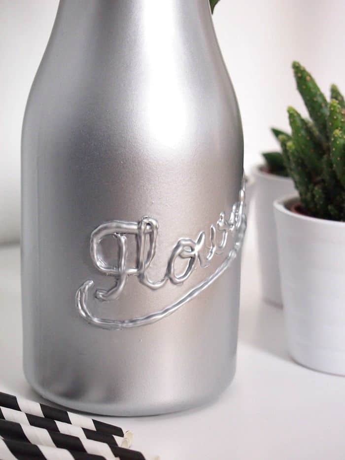 DIY Mason Jar Vase auf Tobeyoutiful