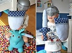DIY Stoff-Ritterschild