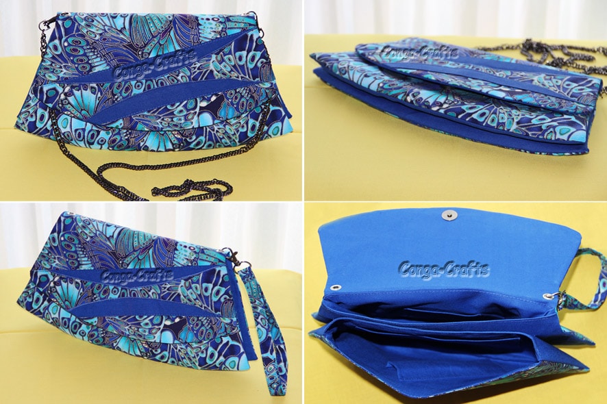 Doppelte Clutch nähen