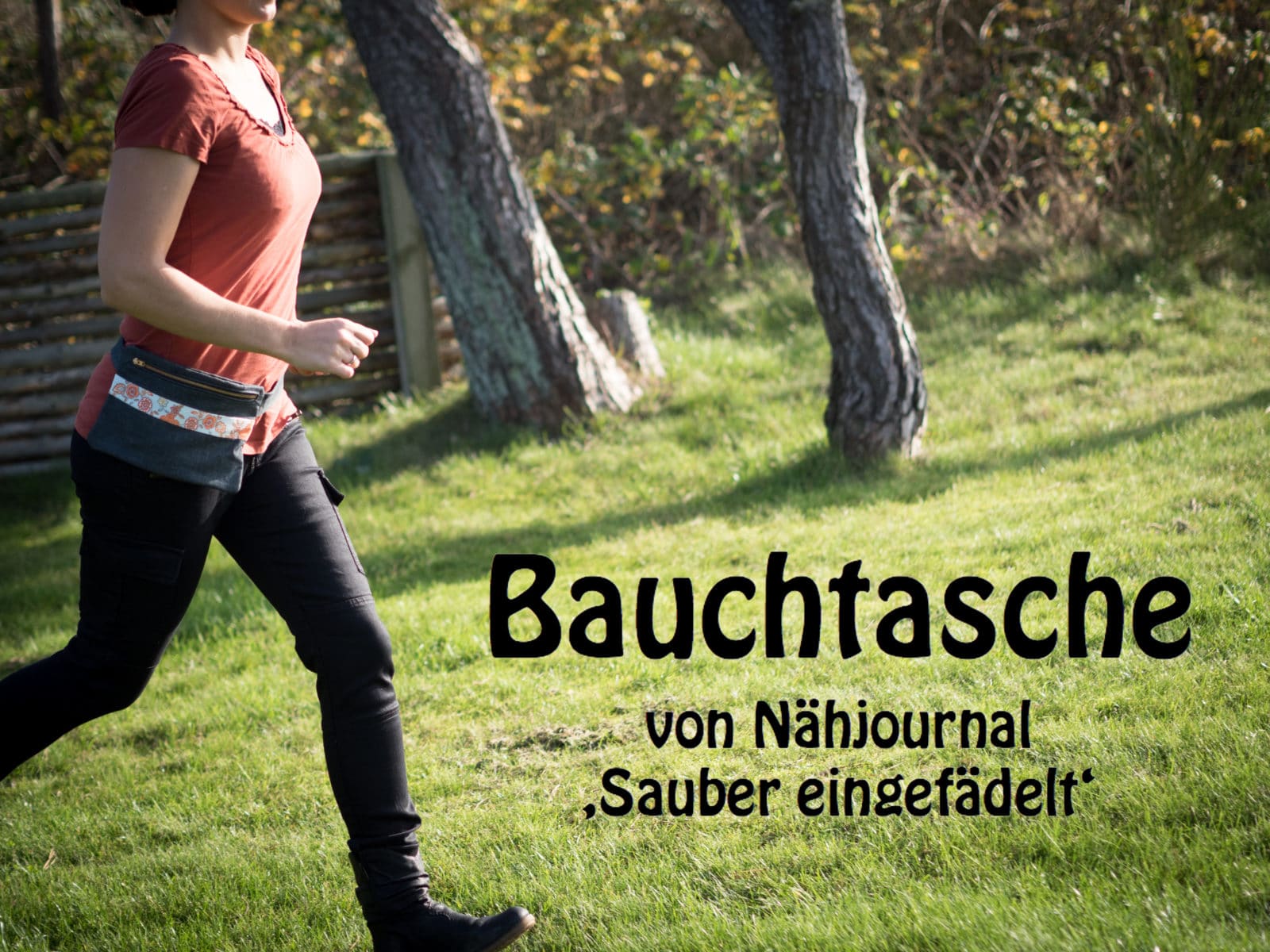 Einfache Bauchtasche – schnell genäht