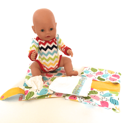 FREEBOOK: Windeltasche für Puppenmamas & -papas