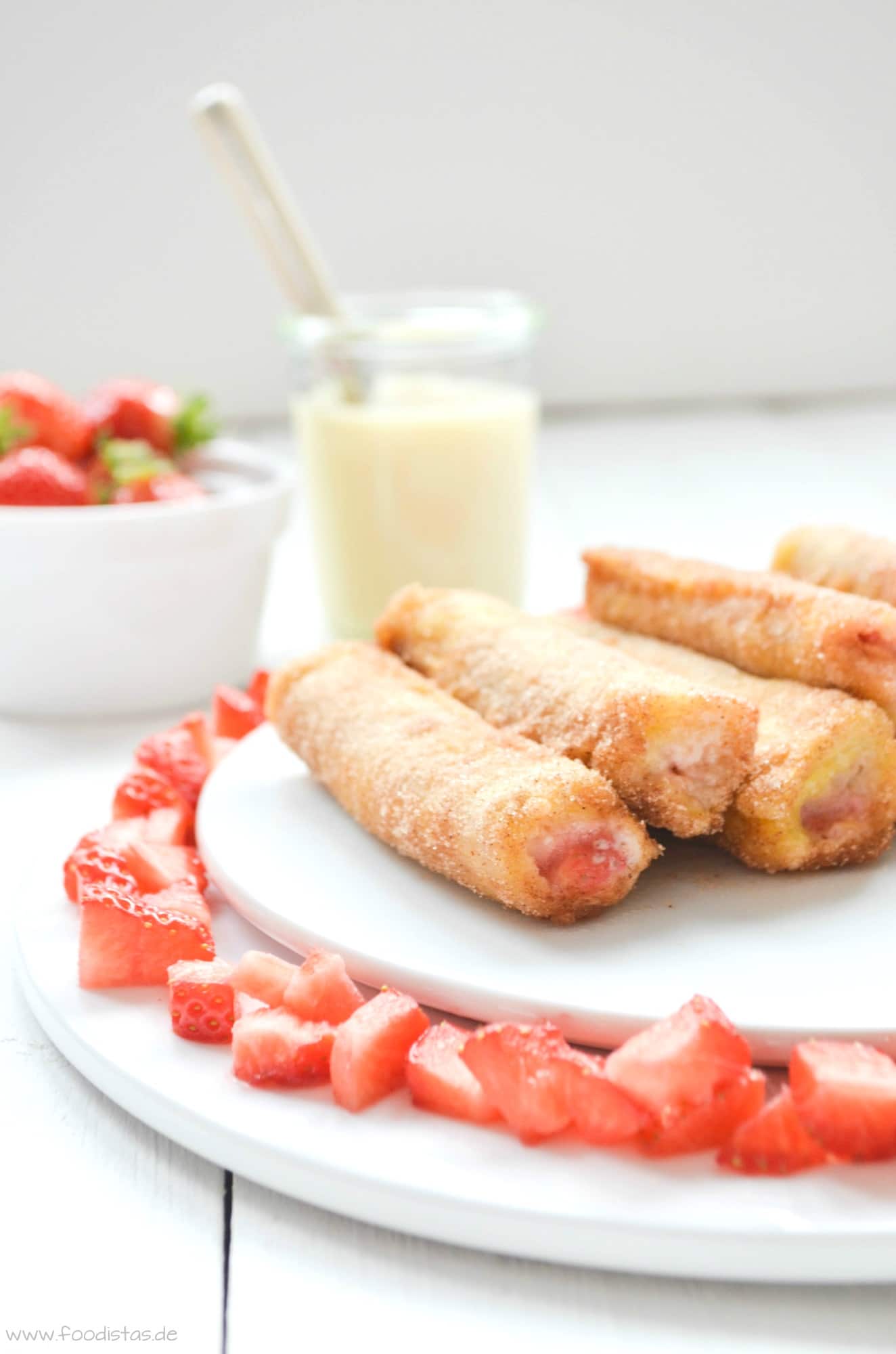 French Toast Roll Ups von den [Foodistas]