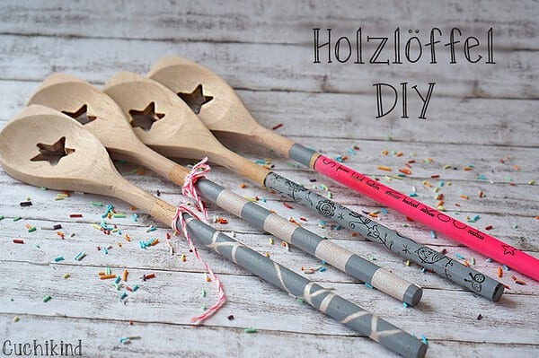 Holzlöffel DIY