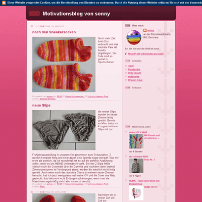Motivationsblog von sonny
