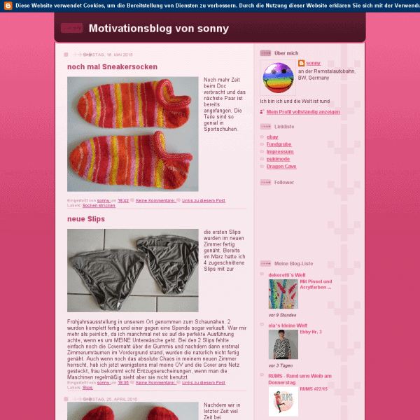 Motivationsblog von sonny