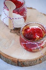 Käsekuchen im Gläschen