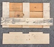 Küchenregal aus Paletten
