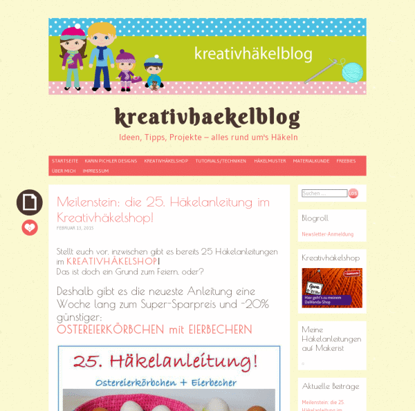 kreativhaekelblog | Ideen, Tipps, Projekte – alles rund um's Häkeln