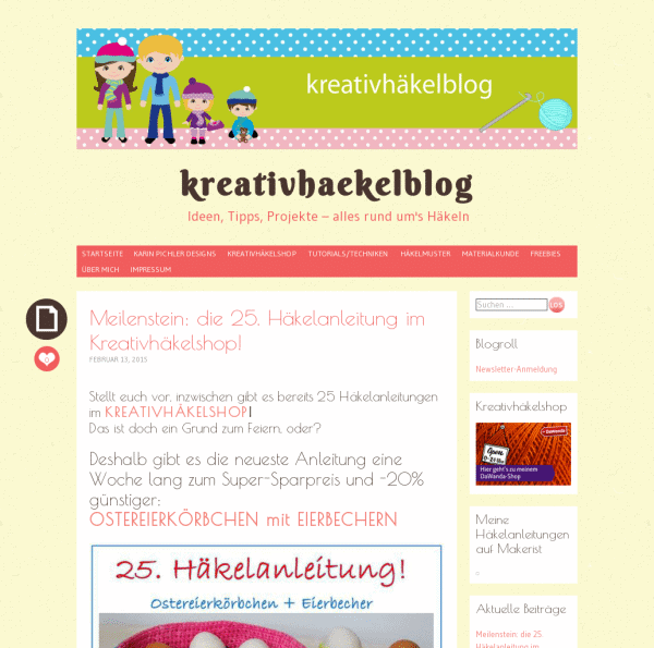 kreativhaekelblog | Ideen, Tipps, Projekte – alles rund um’s Häkeln