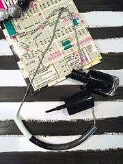 Modeschmuck mit Nagellack upcyclen