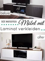 Möbel mit Laminat verkleiden auf Tobeyoutiful