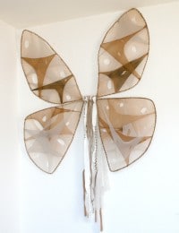 Schmetterlingsflügel aus alten Strumpfhosen