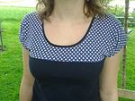 Shirt Danii mit geteiltem Vorderteil