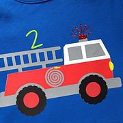 [ tutorial ] Mehrfarbiges Plotten Geburtstagsshirt Tatütata Feuerwehr