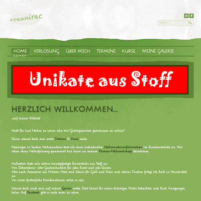 creanirac - Unikate aus Stoff