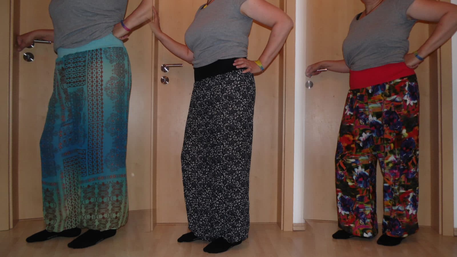 Sarihose im Dreierpack