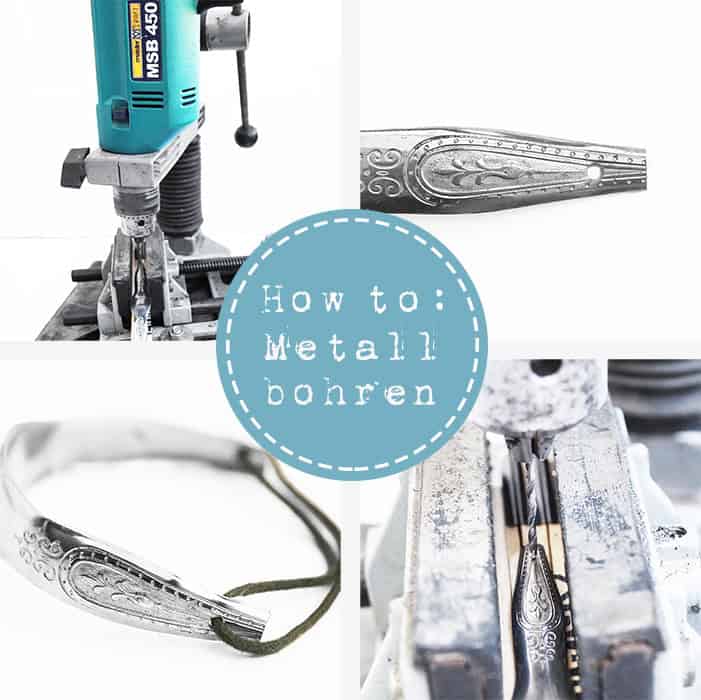 Metall bohren für Schmuck