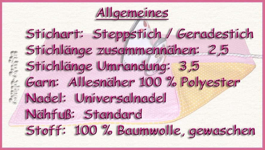 Bügelmatte nähen