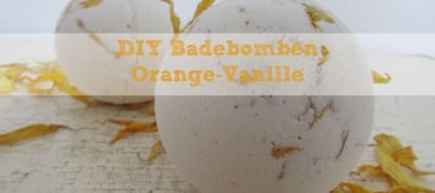 Badebomben Orange-Vanille