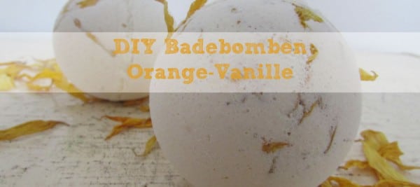 Badebomben Orange-Vanille