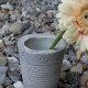 Die Outdoor-Beton-Vase