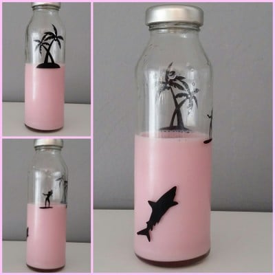 DIY-Idee Sommerliche Gläserdeko