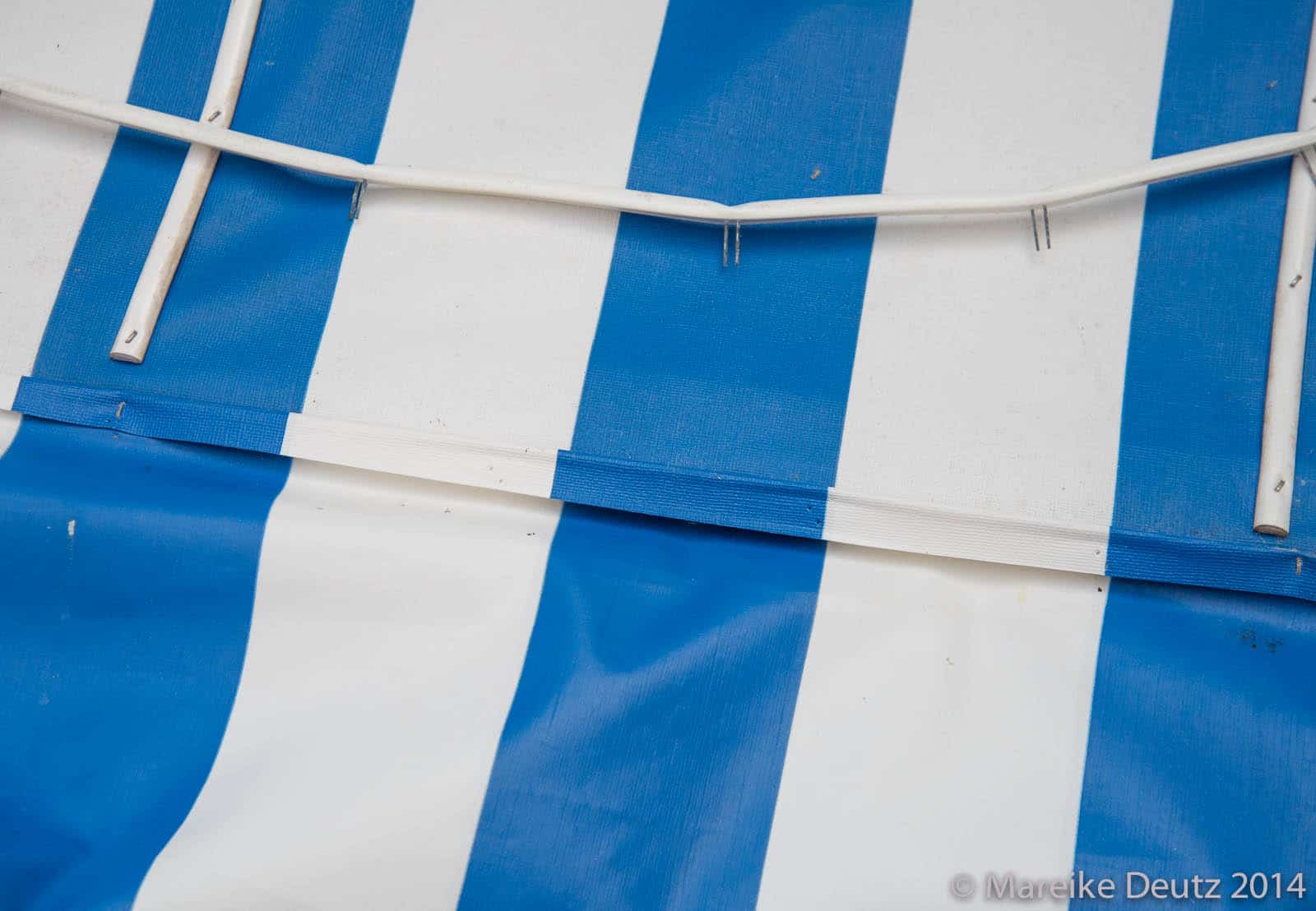 Einen Strandkorb neu beziehen
