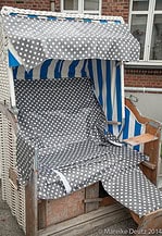 Einen Strandkorb neu beziehen