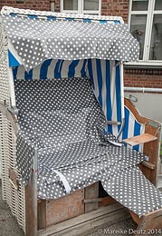 Einen Strandkorb neu beziehen