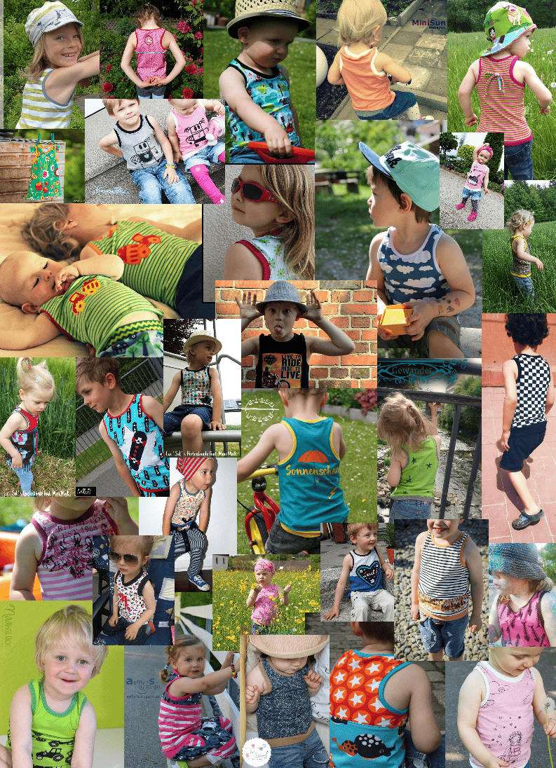 Freebook ‚MiniSun‘ – Sommer-Tanktop mit Racerback für Kinder (Gr. 74-140)