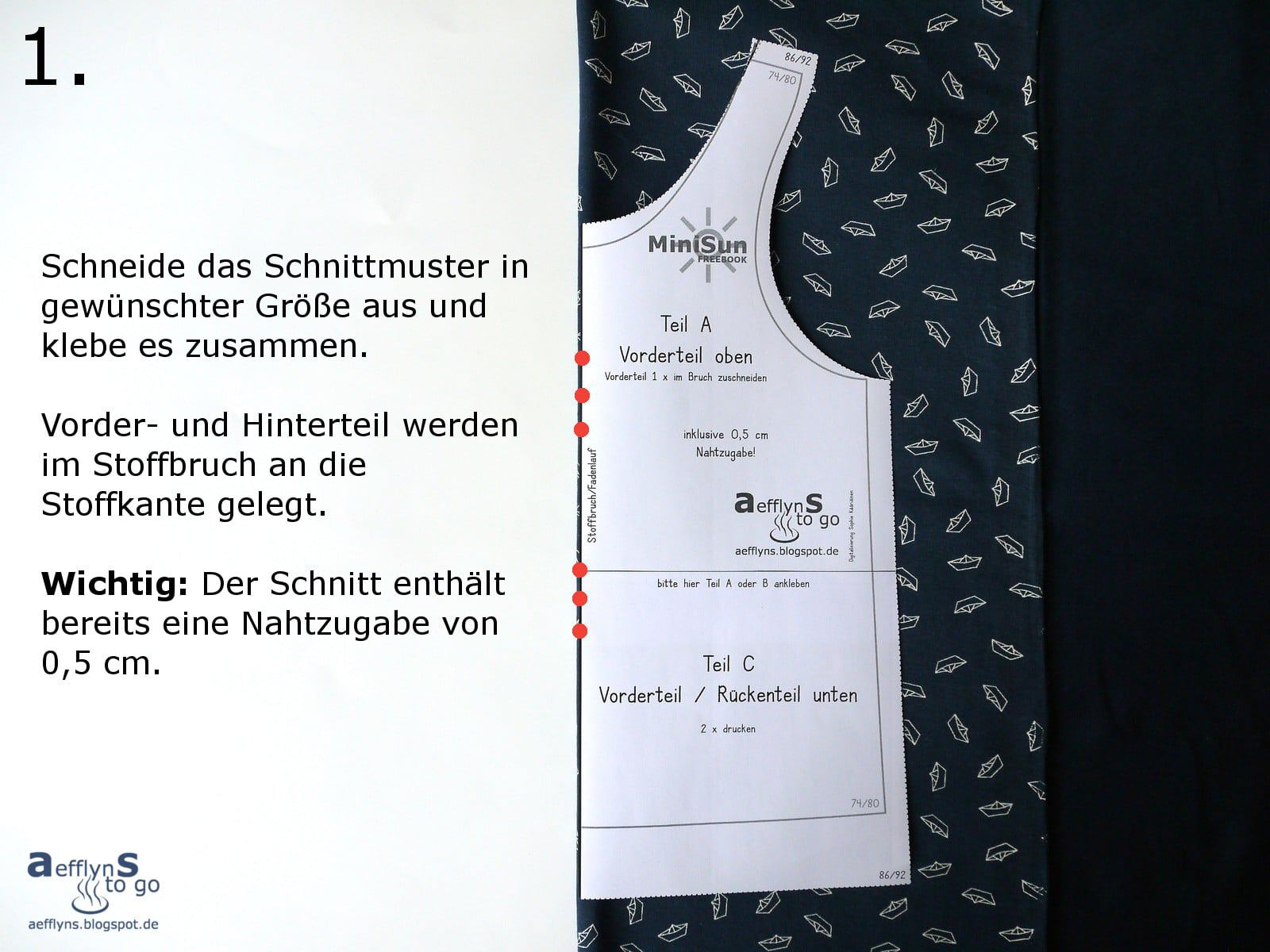 Freebook ‚MiniSun‘ – Sommer-Tanktop mit Racerback für Kinder (Gr. 74-140)