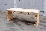 Gartentisch aus Paletten