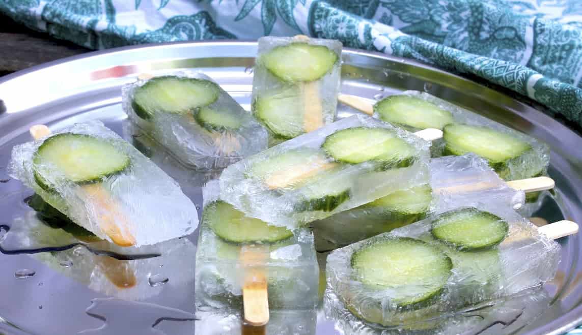 Gin Tonic Popsicles