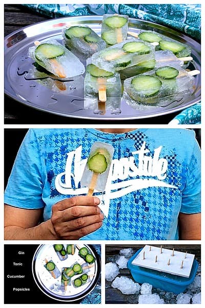 Gin Tonic Popsicles