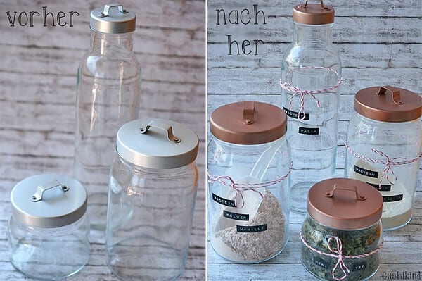 Ikea-Hack: Vorratsgläser pimpen