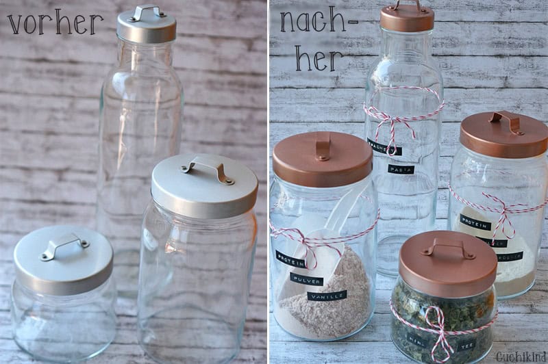 Ikea-Hack: Vorratsgläser pimpen