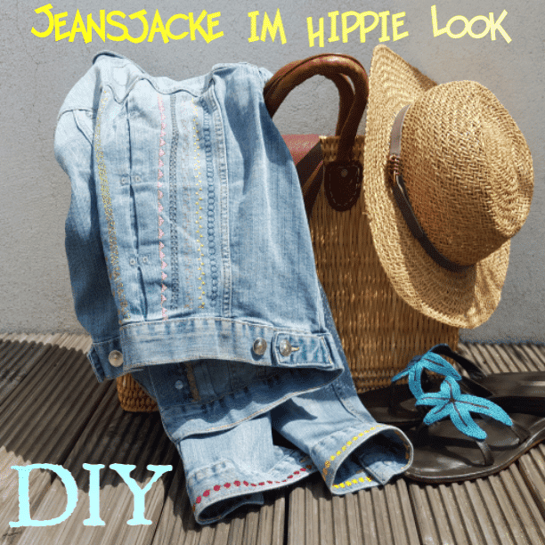 Jeansjacken upcycling