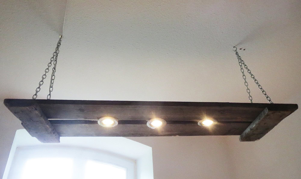 Licht aus – Spots an.