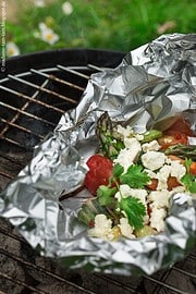 Mariniertes Grill-Gemüse mit Feta!