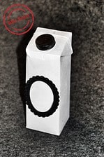 Milchtüten Geschenkverpackung