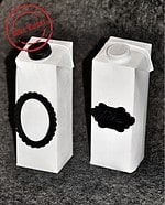 Milchtüten Geschenkverpackung