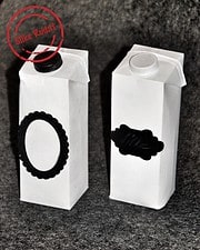 Milchtüten Geschenkverpackung