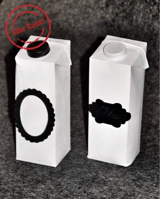 Milchtüten Geschenkverpackung