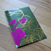 Glückwunschkarten aus alten Zeitschriften & Passepartout für den passenden Ausschnitt