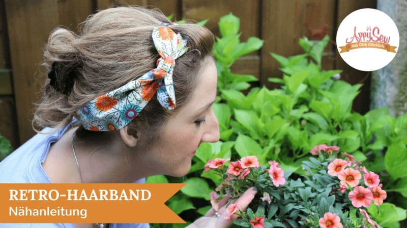 Retro-Haarband Videoanleitung + Schnittmuster