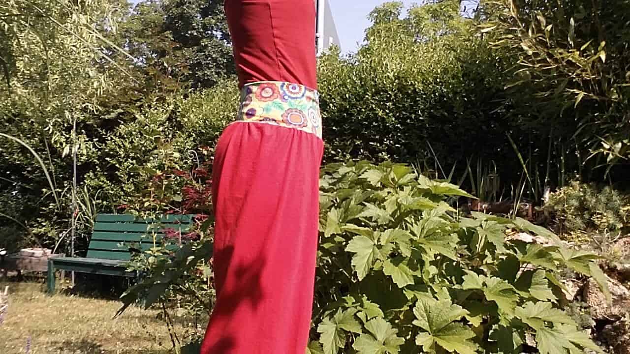 Sarihose als Yoga oder Pilateshose