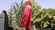 Sarihose als Yoga oder Pilateshose