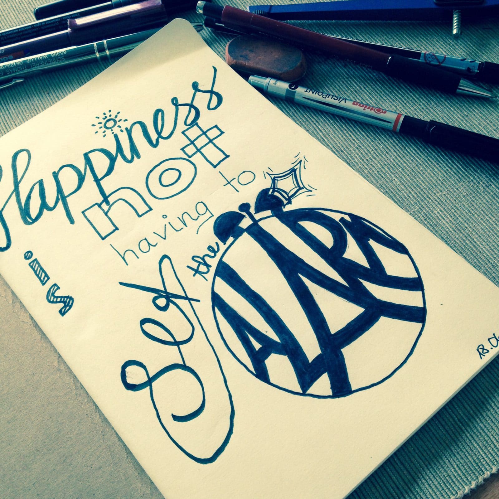 Schönschrift…oder Hand Lettering