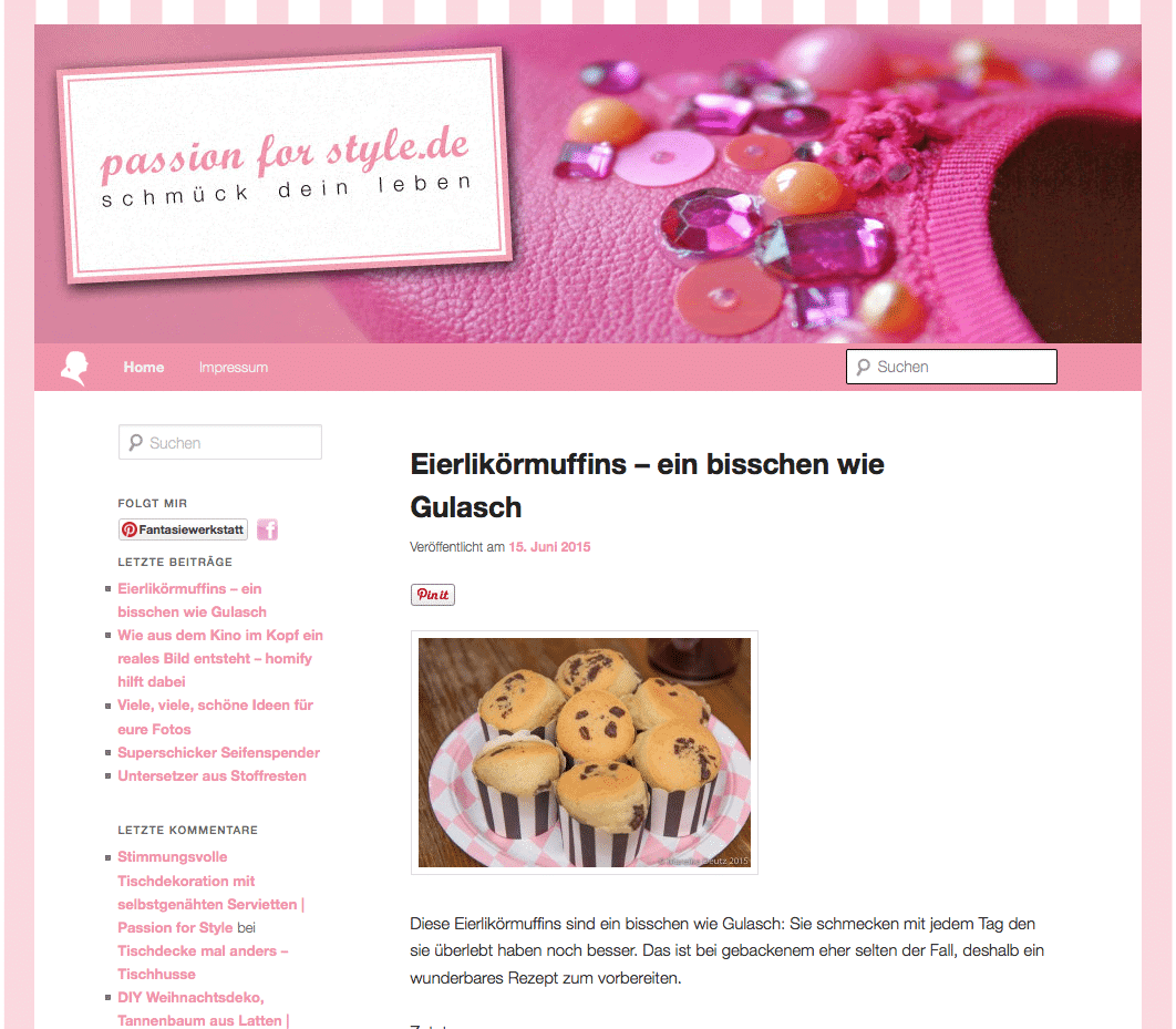Passion for Style | Style, Mode, Einrichtungen